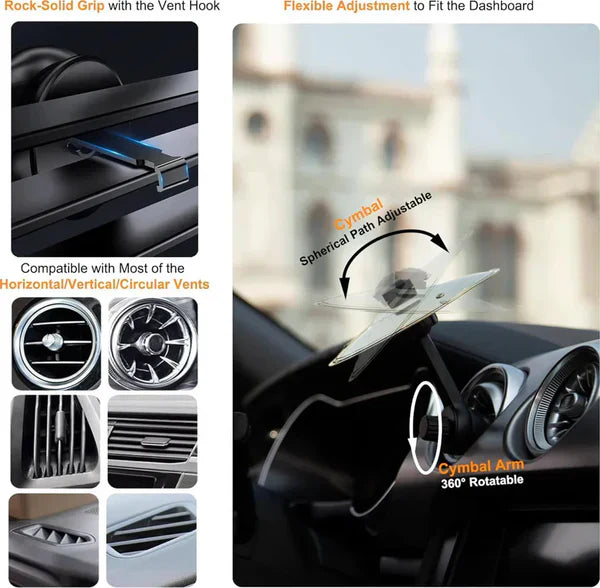 Drum Cymbal Car Clip